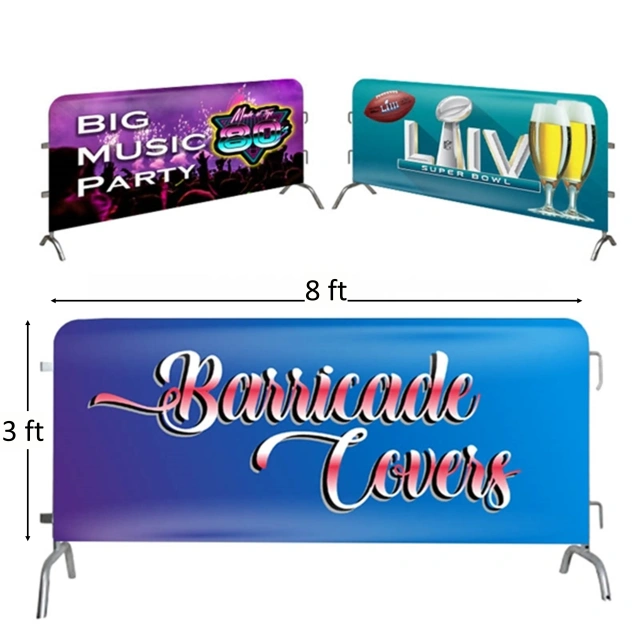 3x8 ft Fender Cloth Barricade Jacket Cover