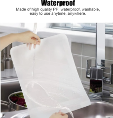 Clear Plastic Placemat Heat Resistant Washable Table Mats