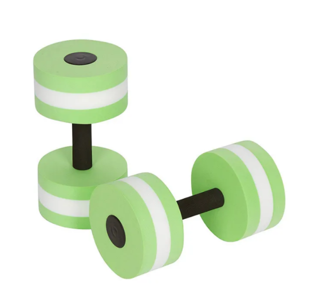 2Pcs Lightweight EVA Aquatic Exercise Dumbells
