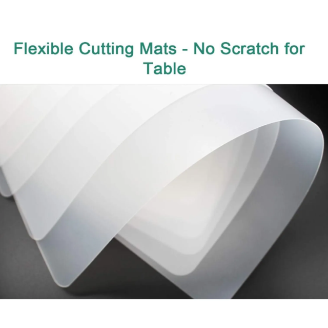 Clear Plastic Placemat Heat Resistant Washable Table Mats