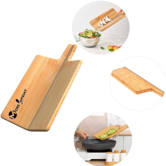 Folding Bamboo Cutting Board with Handle for Kitchen