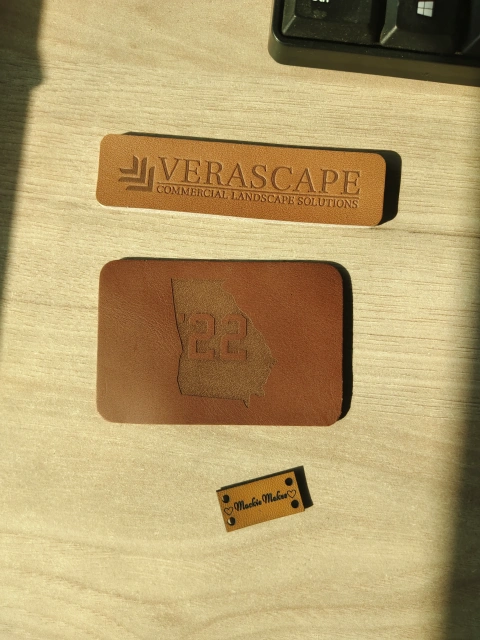 Single-layer Genuine Leather Hang Tag
