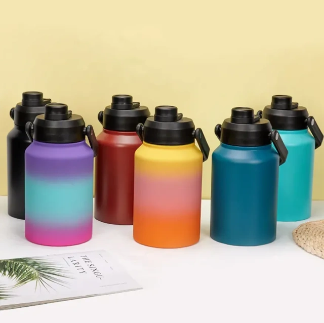 64 oz. Stainless Steel Insulated Water Bottles With Handle
