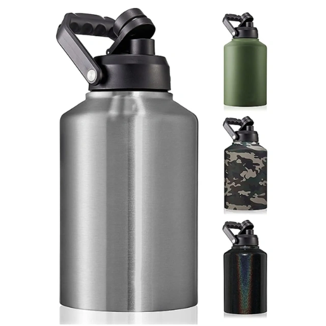 64 oz. Stainless Steel Insulated Water Bottles With Handle
