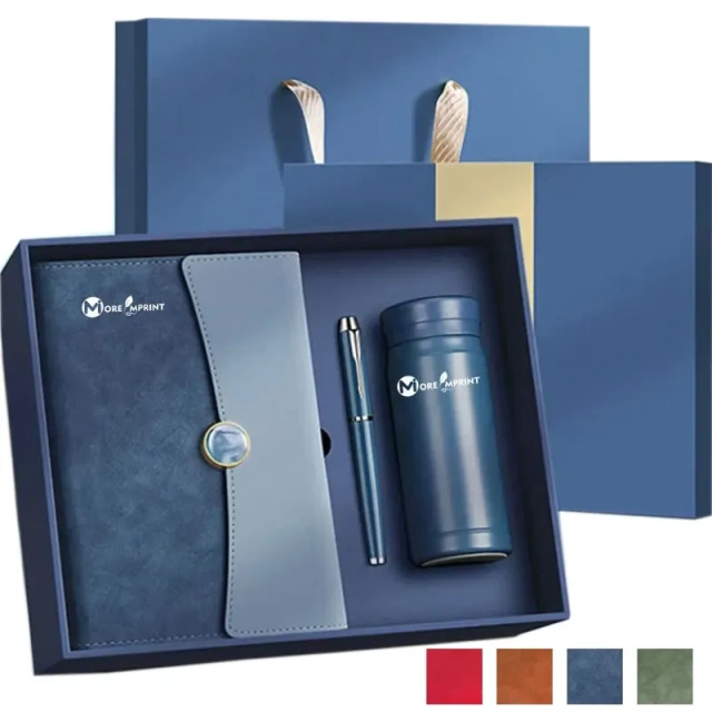 3pcs Business Gift Set Notebook/Tumbler/Pen With Box