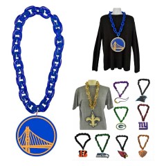 Team Big Fan Chain Necklace EVA Foam Pendant