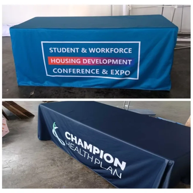 6ft Stretch Table Cover Wrap Fitted Tablecloth