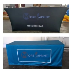 6ft Stretch Table Cover Wrap Fitted Tablecloth