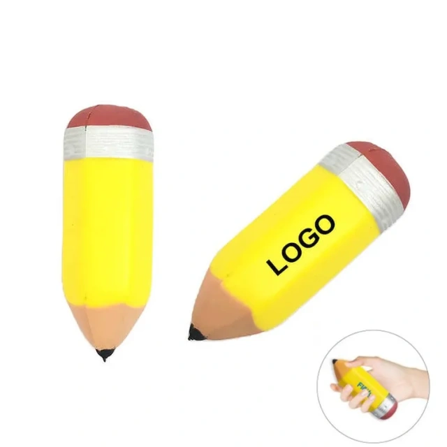 PU Foam Pencil Shape Squeeze Stress Reliever Antistress Ball