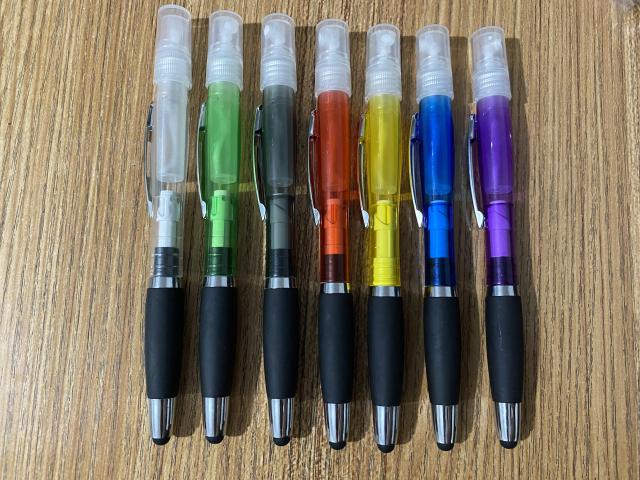 3-in-1 Refillable Hand Sanitizer Stylus Touch Screen Pen