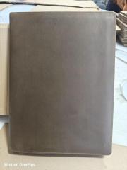 Vintage Genuine Leathe Folder Briefcase iPad Organizer Bag