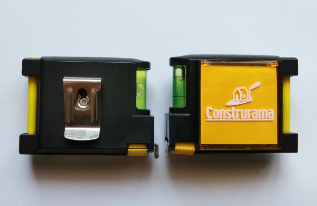 5-in-1 Square Steel Tape Measure with Notepad Pen