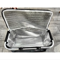 32L Outdoor Collapsible Insulated Picnic Cooler Basket