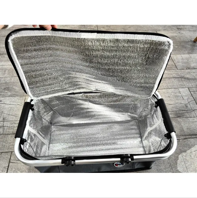 32L Outdoor Collapsible Insulated Picnic Cooler Basket