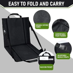 600D Oxford Stadium Folding Cushion Outdoor Foldabale Seat