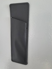 Magnetic Fridge Note Pad List w/ PU Leather Pen Holder Marker Pouch