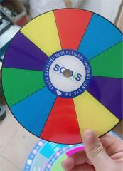 Tabletop Rewritable Spin-the-wheel Game Raffle Wheel