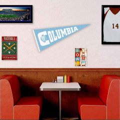 Triangle Name Sign Felt Tie Pennant Banner Wall Flag Decor