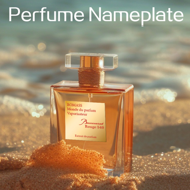 Custom Embossed Metal Gold Label For Wine/Whiskey/Champagne/Perfume Bottle