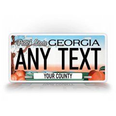 Metal License Plate Car Tag Aluminum