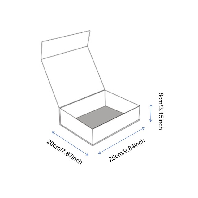 Closure Cardboard Magnetic Packaging Gift Rigid Box