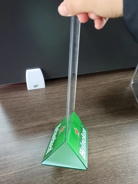 5" x 7 " Clear Acrylic 2-side Top Loading Table Tent