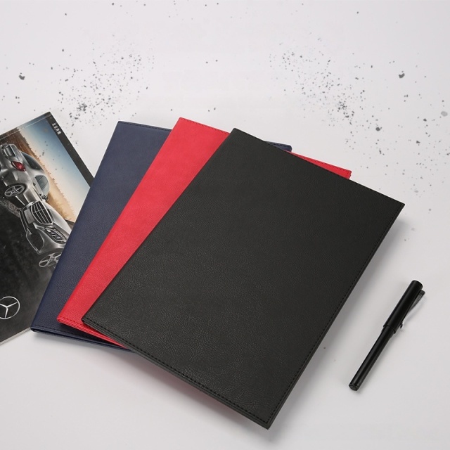 A4 PU Leather Diploma Cover Degree Certificate Holder Folder