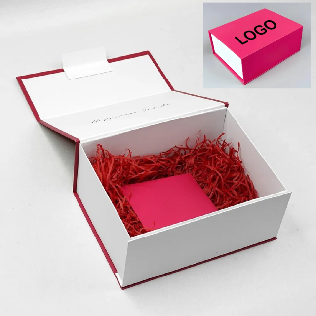Closure Cardboard Magnetic Packaging Gift Rigid Box