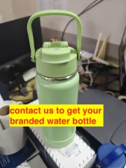 35 oz. Double Wall, Recycled Stainless Steel Water Bottle