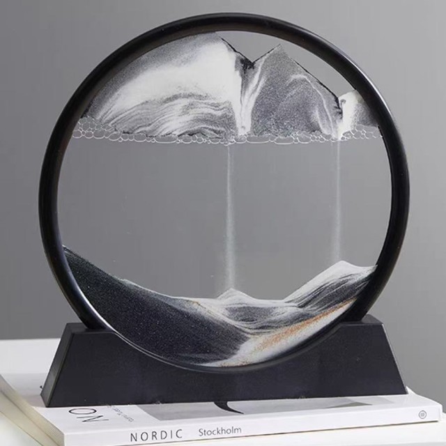 3D Mobile Sand Painting Moving Art Picture Decor Gift