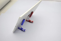 Multifunctional Folding LED Light Pen Phone Holder Stand