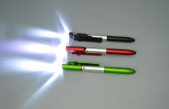 Multifunctional Folding LED Light Pen Phone Holder Stand