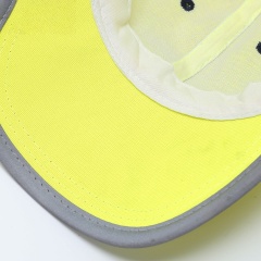 Safety Traffic Cap High Visibility Fluorescent Baseball Hat