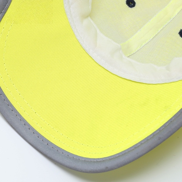 Safety Traffic Cap High Visibility Fluorescent Baseball Hat