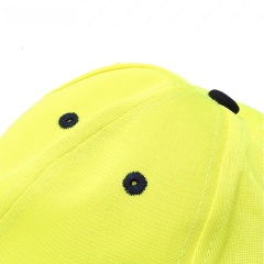 Safety Traffic Cap High Visibility Fluorescent Baseball Hat