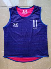 Reversible Micro Mesh Basketball Jersey Dual-Sided Shirt
