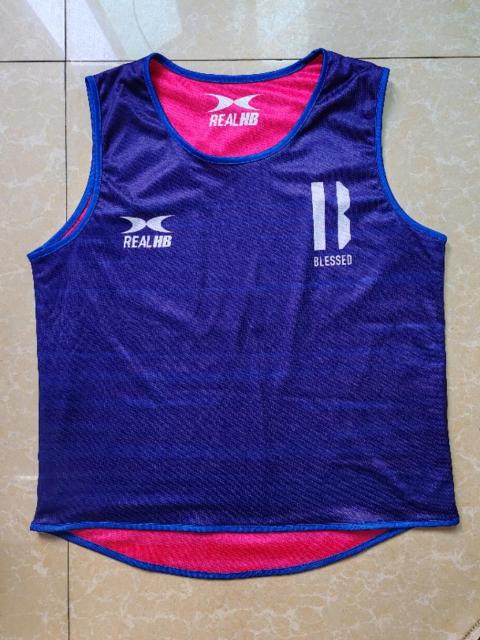 Reversible Micro Mesh Basketball Jersey Dual-Sided Shirt