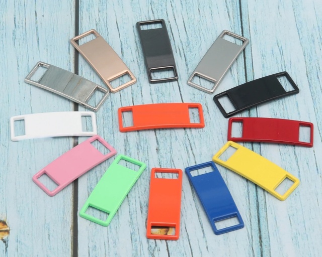 Metal Sneaker Clips Shoelace Charm Shoe Buckles Lock