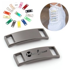 Metal Sneaker Clips Shoelace Charm Shoe Buckles Lock