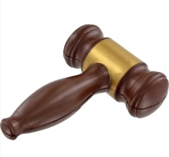 Law Hammer Stress Reliever Gavel Foam Toy