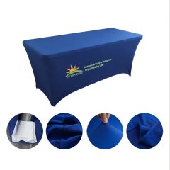 6ft Spandex Stretch Table Cover Fittted Throw