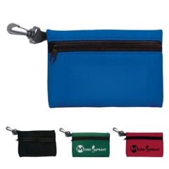 Heavy Duty Tool Pouch Bag with Carabiner Hook