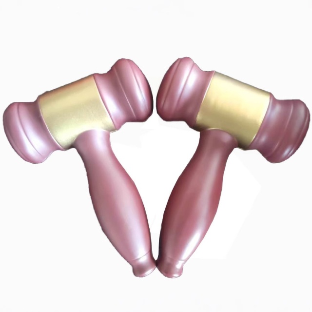 Law Hammer Stress Reliever Gavel Foam Toy
