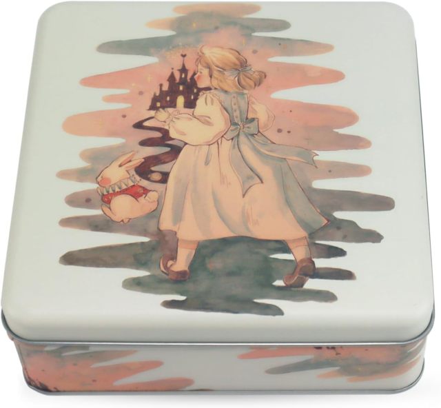 Tin Gift Cookie Storage Can Candy Container Chocolate Box