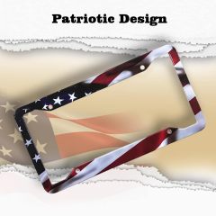 Plastic Auto Car Number Tag Holder License Plate Cover Frame
