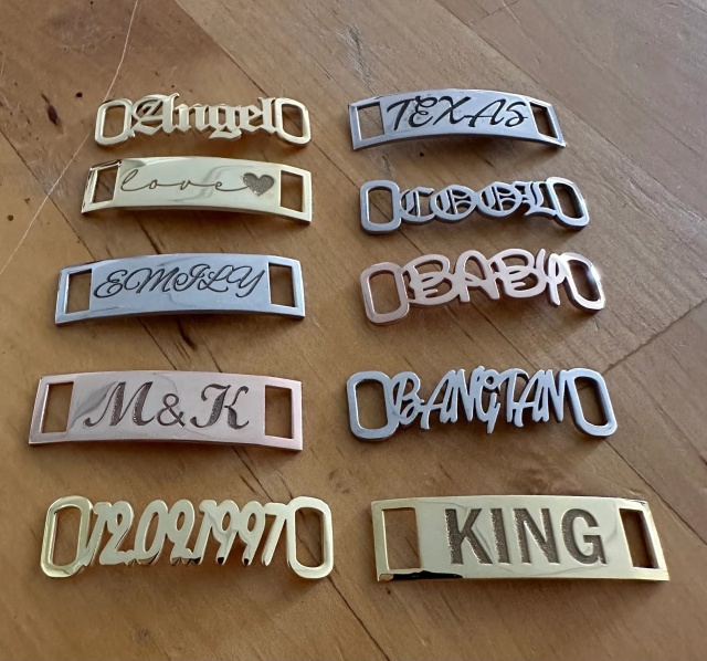 Metal Sneaker Clips Shoelace Charm Shoe Buckles Lock