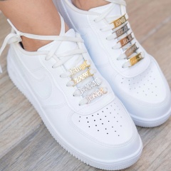 Metal Sneaker Clips Shoelace Charm Shoe Buckles Lock