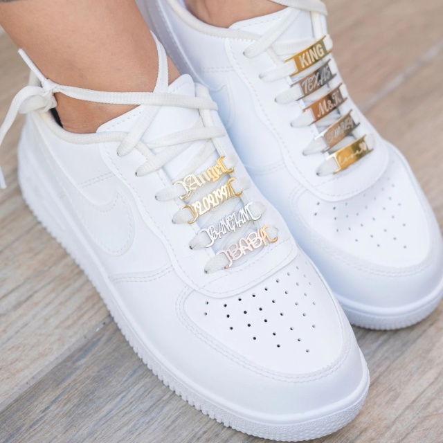 Metal Sneaker Clips Shoelace Charm Shoe Buckles Lock