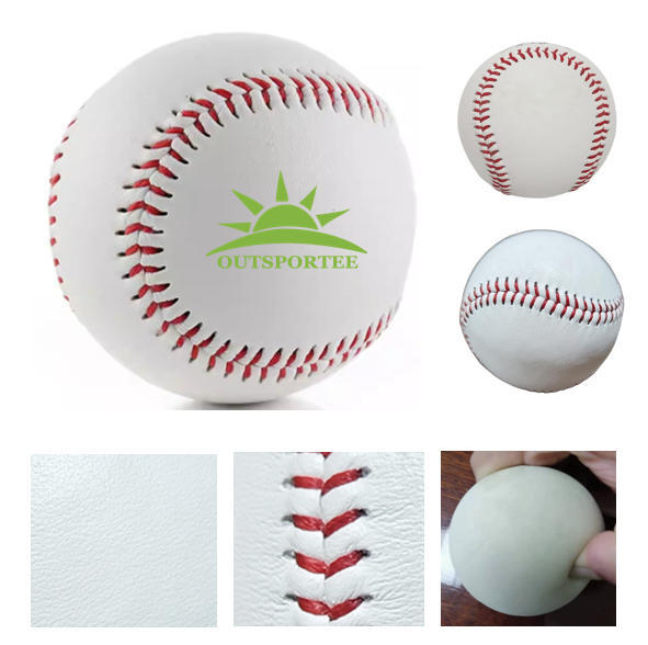 Leather Sports Practice Training Stitched Baseball