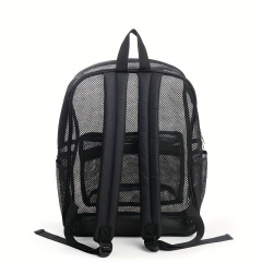 Mesh Backpack Portable Business Travel Storage Bag
